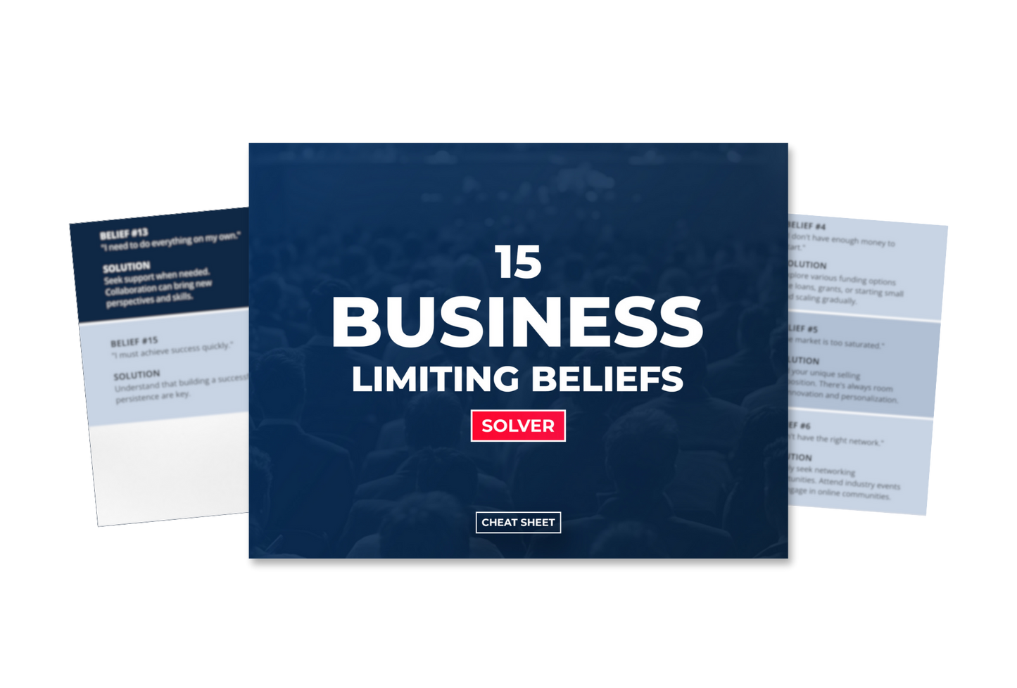 15 Business Limiting Beliefs Solver Cheat Sheet