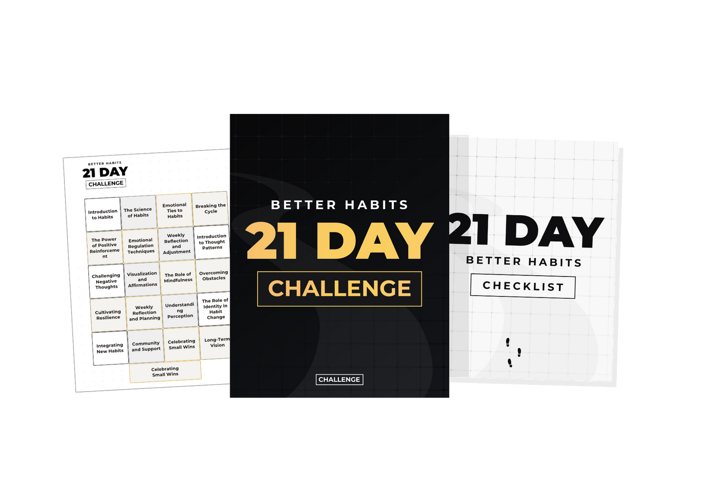 Better Habits 21 Day Challenge + Checklist